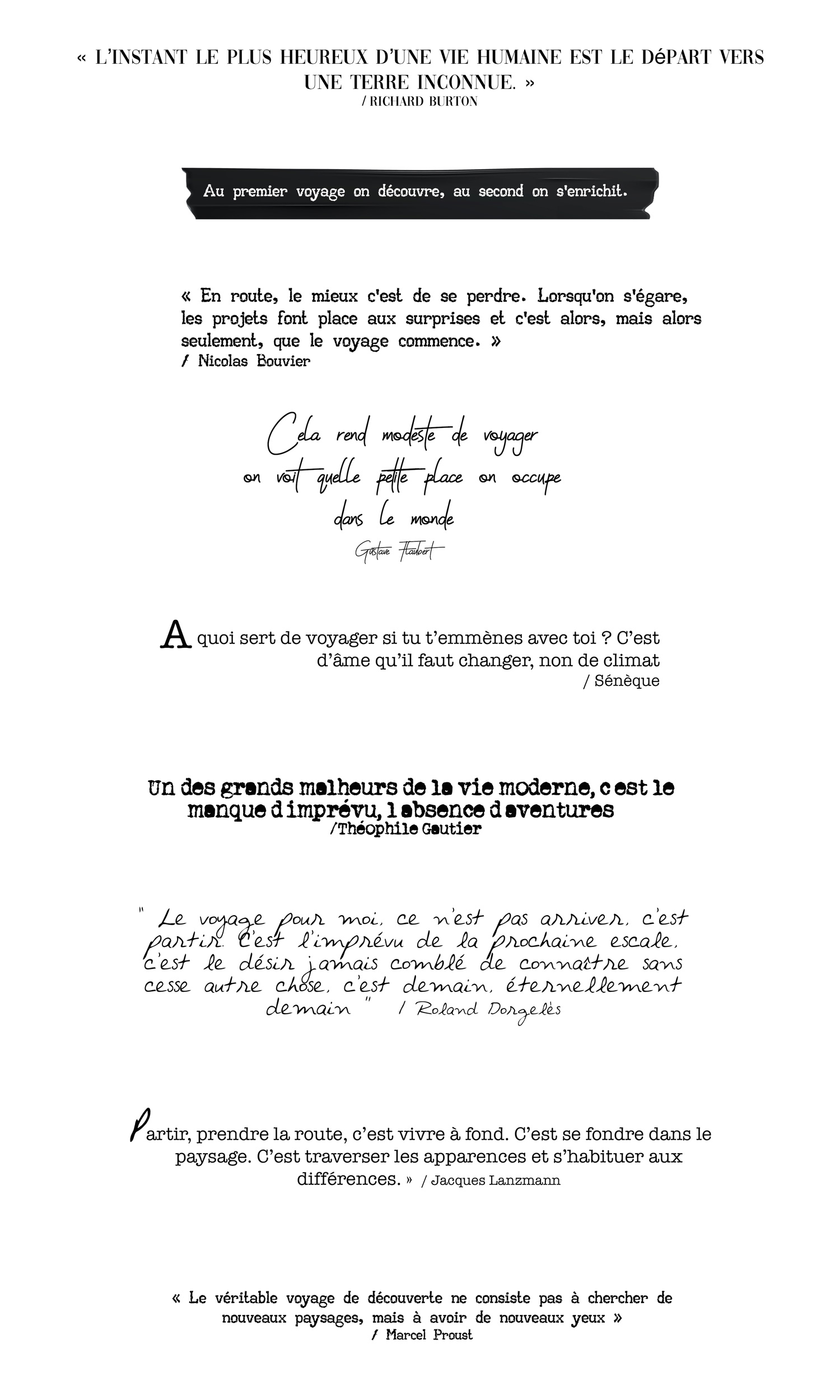 Le top des citations de voyage pour s'évader / kallisteha - Blog voyage Le top des citations de voyage pour s'évader / kallisteha - Blog voyage