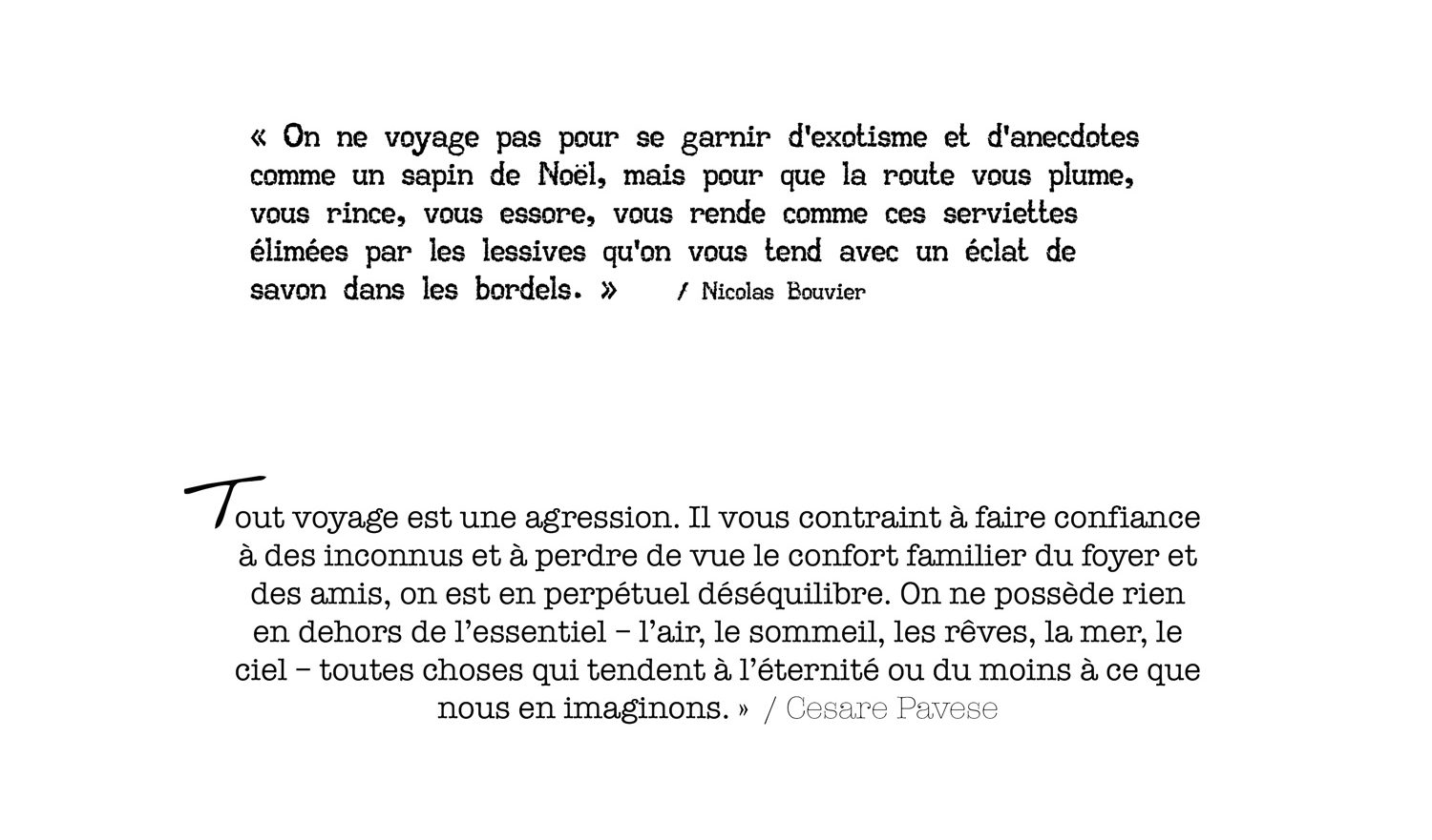 Le top des citations de voyage pour s'évader / kallisteha - Blog voyage Le top des citations de voyage pour s'évader / kallisteha - Blog voyage